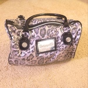 Betseyville Sequin Leopard Print Bag